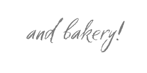 and bakery - local baked goods