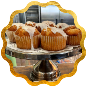 Muffins, fresh baked muffins, local bakery, blueberry muffins, apple muffins, banana muffins, cranberry nut muffins